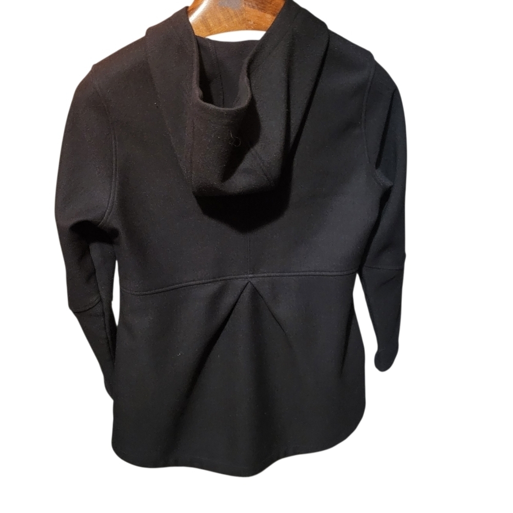 The North Face Womens Lightweight Hooded Performance Black Jacket Size Medium - Picture 2 of 6